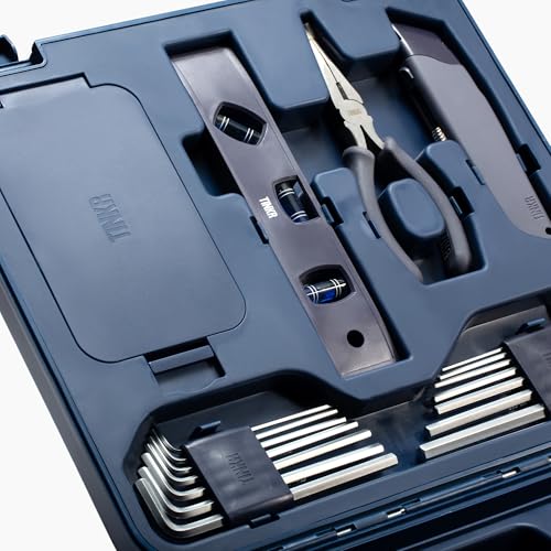 TINKR Modern Tool Box Workstation -Navy - color: Blue