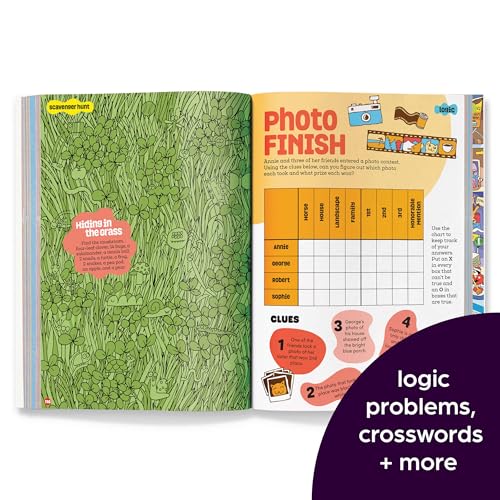 brainPLAY Trickiest Puzzles Ever: Extra Tricky Brain Teasers, Logic Puzzles and Games for Kids 7 and Up, Over 200 Brain Games for Kids (brainPLAY Puzzle Books)