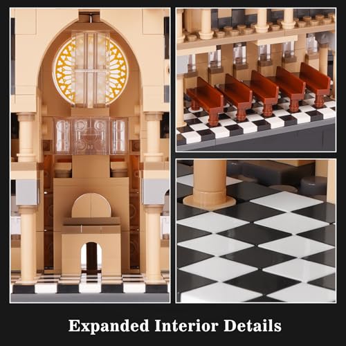 Architecture Notre-Dame de Paris Model Building Block Set, Openable Architecture Model Micro Building Kit Collection Building Toy - color: Notre-dame De Paris-openable