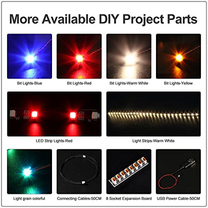 Light Up Your Bricks- 1 Pieces X USB Cable-50CM, Powering The DIY Lighting