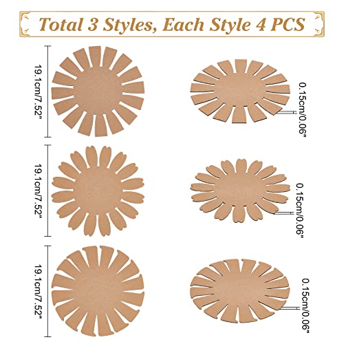 PH PandaHall 12pcs 19 Inch Round Paper Basket Weaving Knitting Crafts Decoration Basket Making Forms for Handicraft Arts and Crafts ProjectsEaster Basket Activities, Peru