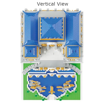 Old Summer Palace Micro Brick Building Set (5372 Pieces) – Landmark Model Chinese Imperial Garden Architecture Educational Toy Gift for Kids and Adults - color: Old Summer Palace