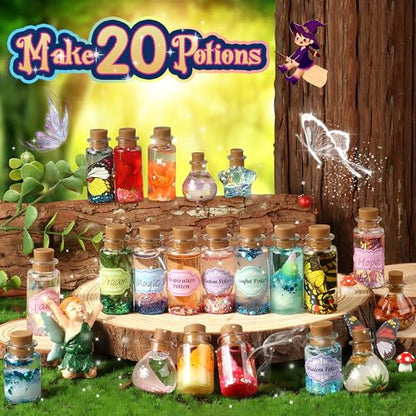 wookidel Fairy Potion Kit for Kids - Magic Kit - Craft Gifts for Girls - style: B-Fairy Kit