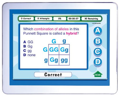 NewPath Learning Middle School Life Science Curriculum Mastery Game - Class Pack (24-6007)