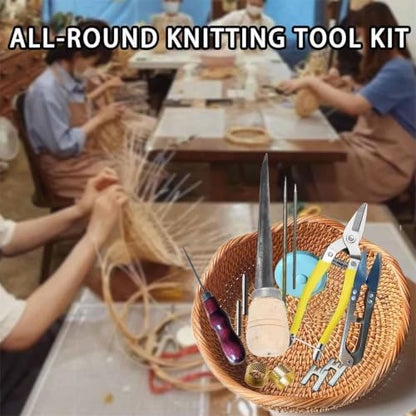 20Pcs Basket Weaving Tools kit, All-in-One Basket Weaving Supplies