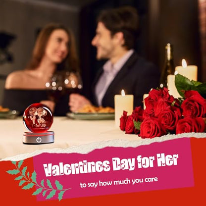 IFOLAINA Romantic Gifts for Couple Girlfriends Women Newlywed - color: 3D Couple
