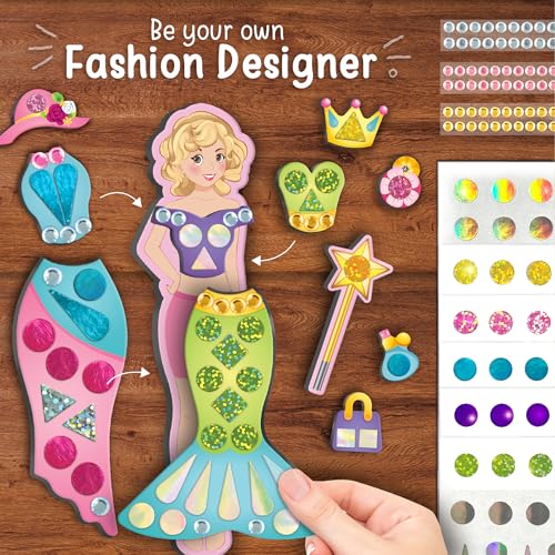 Imagimake DIY Magnetic Dress-Up Princess, 30 Magnetic Dresses & Accessories - style: Princess
