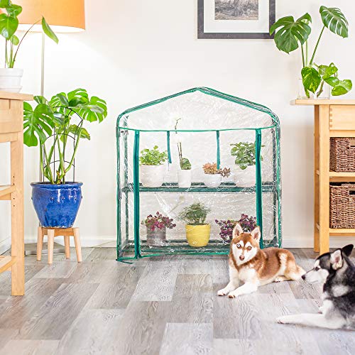 Educational Insights GreenThumb Portable Greenhouse, Small Grow Tent Kit