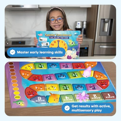 The Fidget Game Squishy Time Rescue - Telling Time Game for Kids Ages 6-11