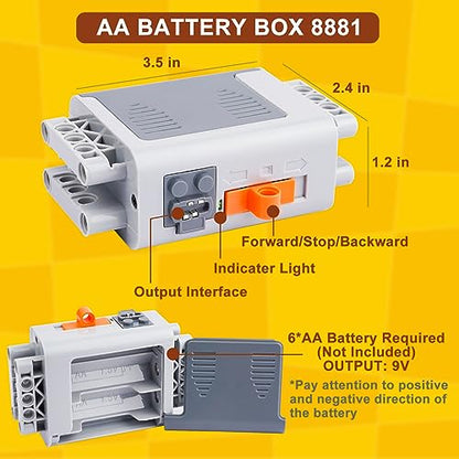 40pcs Power Function Motor Set - Unleash Your Creativity