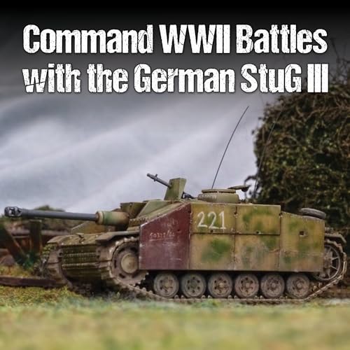 Wargames Delivered - Warlord Games Bolt Action: Tank War - StuG III Ausf G German Army Model Tank Set, 28mm WWII Miniature Models and Army Models for Tabletop Wargaming - color: StuG III Ausf G