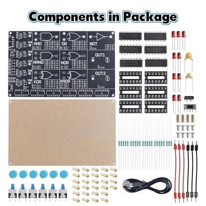 DIY Logic Gate Circuit Soldering Kit–Basic Logic Gate Learning Kit