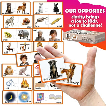 5X Megaset Realistic Puzzles for Toddlers 3-5 - Matching Games Ages 2-4 - color: Matching Games