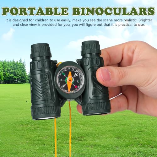 Monocular Telescope with Compass, 10 Piece Compact Viewing Scope