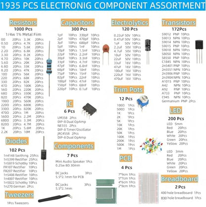 1995Pcs Electronic Component Kit Compatible with for UNO R3