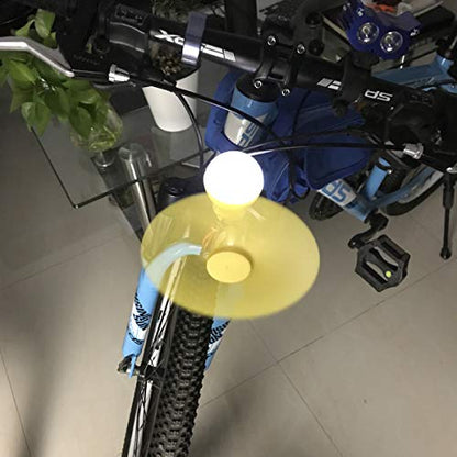 Small Wind Turbine Generator Micro DC Motor Fan Blade Model LED Light Kit
