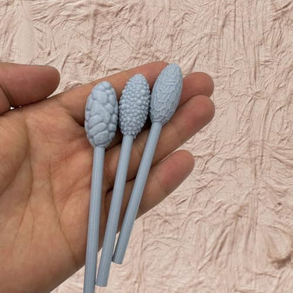 9-Piece Clay Texture Tool Kit - Rollers & Sculpting Tools for Pottery