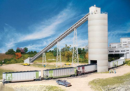 Walthers Cornerstone Series® N Scale Western Flood Loader 19 x 2-11/16 x 9-5/8" 48.3 x 6.8 x 24.4cm - Conveyor Sections 4-1/4" 10.8cm - style: Western Flood Loader