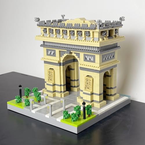 Paris Arc de Triomphe Micro Building Blocks