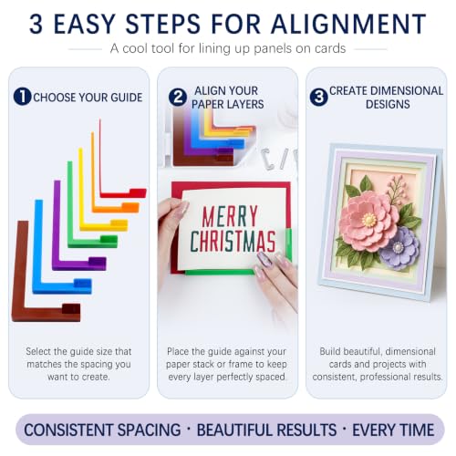 BAOFALI 9 Pcs/Set Alignment Guides with Stamp Positioning Tool Sets - color: 7Alignment Guides +2Stamp Positioning