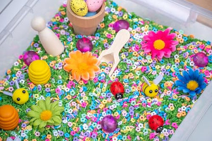 Spring Flower Sensory Bin Kit for Kids - style: Spring Flower Sensory Bin Kit