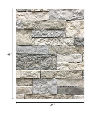 AirStone Primary Stones, Spring Creek Color Blend, Manufactured Stone - color: Gray Tones, size: Primary