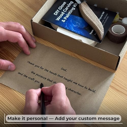 Sharky DIY Glove Wood Carving Kit for Beginners