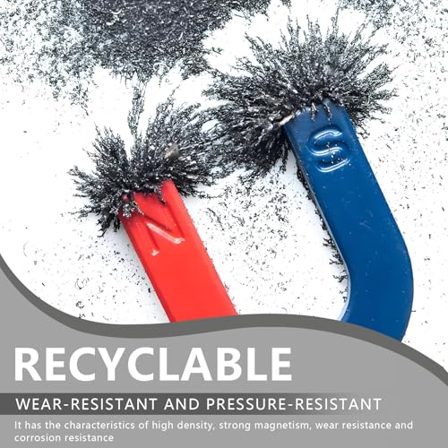 GOODTAKE 10 lb Iron Filings & Magnetic Powder – Metal Shavings, Iron Oxide, Magnetic Sand for Science Experiments, Educational Projects & Magnetic Studies (10 lb) - size: 10 Pounds