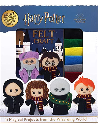 Harry Potter Felt - Craft Kit - Craft Gift for Harry Potter Fans - Officially Licensed