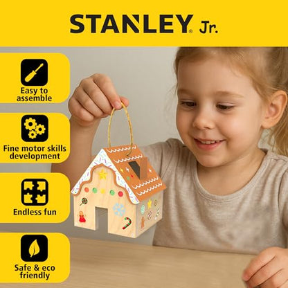 Red Toolbox Stanley Jr. Easy Build Gingerbread House
