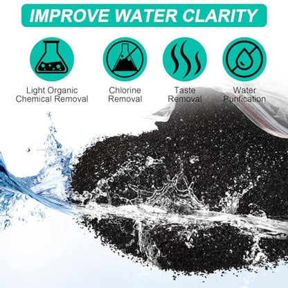 Threlaco 10lbs Activated Charcoal Powder Bulk, 0.02 x 0.07 Inch