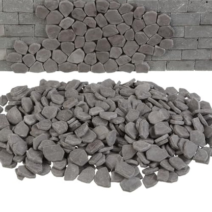 Mini Bricks, 300 pcs, 1:12 Scale Stone-Style Pavers for Dollhouse Walls & Patios, REDUCIO!