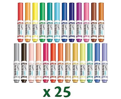 Crayola Pip-Squeaks Washable Markers 65ct, Coloring Art Supplies for Kids - style: Pip Squeak Markers