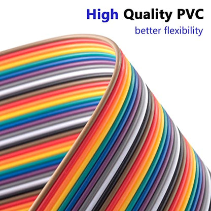 Aypzuke 10cm 240pcs Breadboard Jumper Wires Cable Kit Male to Female, Male to Male, Female to Female Compatible for Arduino Projects and Raspberry Pi - size: 10cm