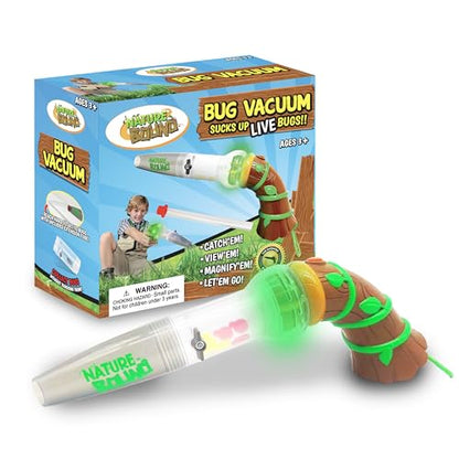 Nature Bound Bug Catcher Toy, Eco-Friendly Bug Vacuum, Catch and Release Indoor/Outdoor Play, Ages 3 to 12, Complete Kit for Kids (Upgraded Style) - style: Upgraded
