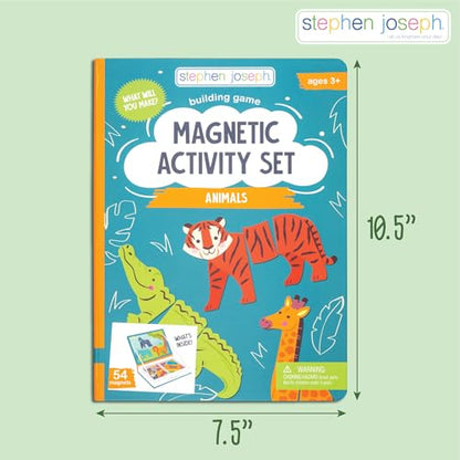 Stephen Joseph Magnetic Activity Set for Kids, Careers 50-Piece Play Set - color: Careers