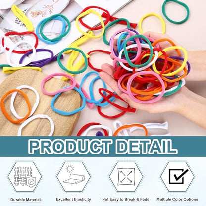 MECCANIXITY 50 Pcs Potholder Loom Refill Loops, Elastic Potholder Weaving Refill Loops Knitting Kit Supplies in Rainbow Colors for Girls Beginners DIY Crafts 7" Weaving Loom, Red - color: Red
