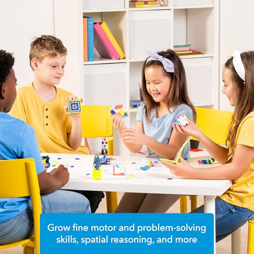 PLUS PLUS Glow in the Dark Mix Tube - Mini Interlocking Building Blocks Set - color: Glow in the Dark