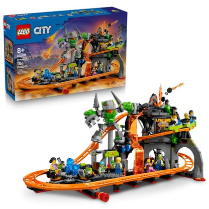 LEGO City Lava Land Roller Coaster Park 60501