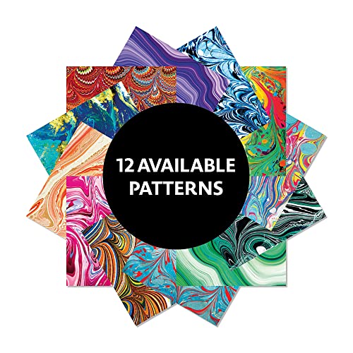 Origami Paper 200 sheets Marbled Patterns 6" (15 cm): Tuttle Origami Paper: Double Sided Origami Sheets Printed with 12 Different Patterns (Instructions for 6 Projects Included)