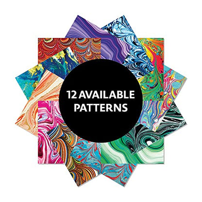 Origami Paper 200 sheets Marbled Patterns 6" (15 cm): Tuttle Origami Paper: Double Sided Origami Sheets Printed with 12 Different Patterns (Instructions for 6 Projects Included)