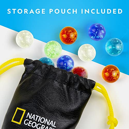 National Geographic Glow in the Dark Marble Run Refill with 25 Marbles - style: Glowing Marbles
