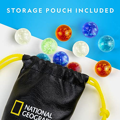 National Geographic Glow in the Dark Marble Run Refill with 25 Marbles - style: Glowing Marbles