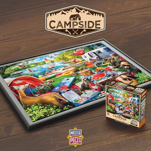 MasterPieces - 300 Piece Jigsaw Puzzle, Large EZ Grip Shapes, Little Rascals, Fun for Adults, Seniors, Family, Kids, Non-Glare Finish, 18"x24" - size: 300 Piece