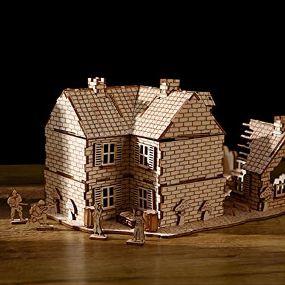 3D Wooden Puzzles War Zone 1942: Lane Warfare Model Kits, Brainteaser and Puzzle for Christmas/Birthday,Gifts for Adults and Teens to Build Combination - style: War Zone