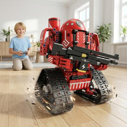 Robot Building Kit, 5-in-1 Programmable Robot Kit, App Coding