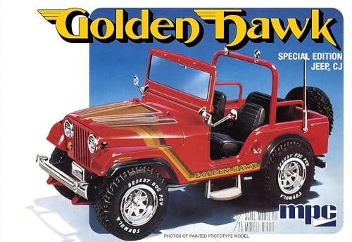 MPC 1981 Jeep CJ5 Golden Hawk 1:25 Scale Model Kit