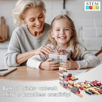 40PCS Classic Wall Building Bricks 1x4 Gray Color, Compatible with Lego Part, ABS Material, Creative Building Sets for Home, School & DIY STEM Projects, Construction Toy for Kid Age 6 7 8 9 10 11 12 - color: Gray 40pcs