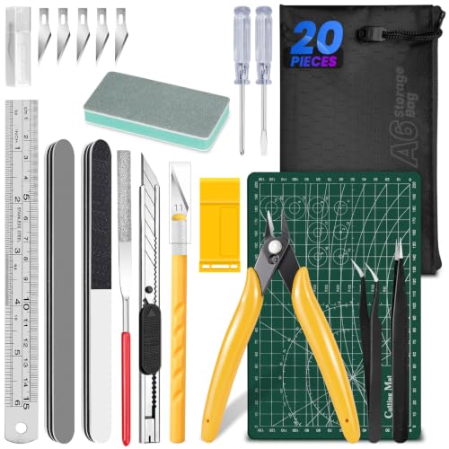 20pcs Model Kit Tools, Gundam Tool Kit