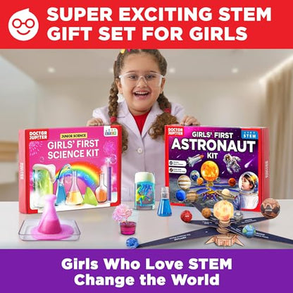 Doctor Jupiter My First STEM Gift Set for Girls Ages 5+, Birthday Gift - style: My First STEM Gift Set for Girls: 5+